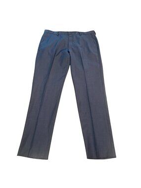 J.Crew Factory Slim-Fit Thompson Suit Pant EST 36x32 Worsted Wool Navy AO471